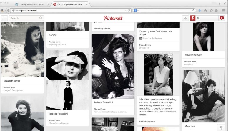 my pinterest photo inspiration board. 